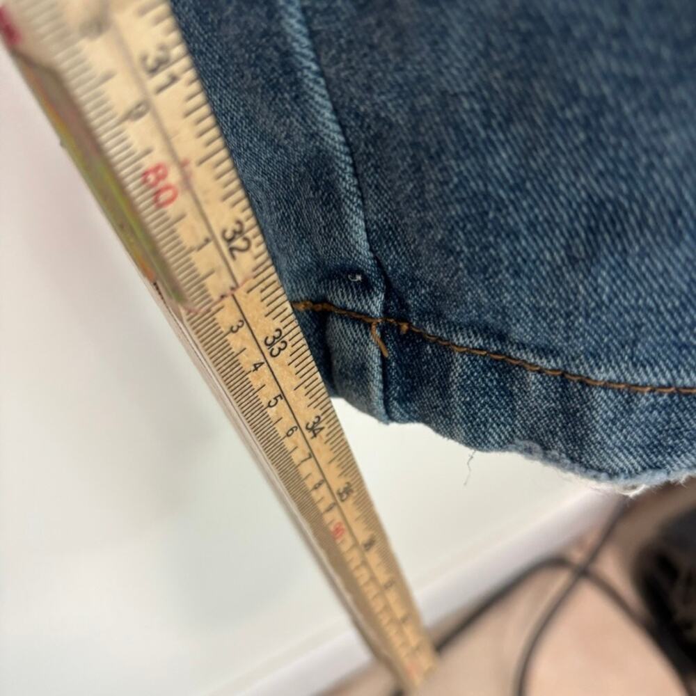 Robert Rodriguez Cargo Jeans Baggy Trinity Denim Women’s 12 Y2K Utility - Picture 8 of 8